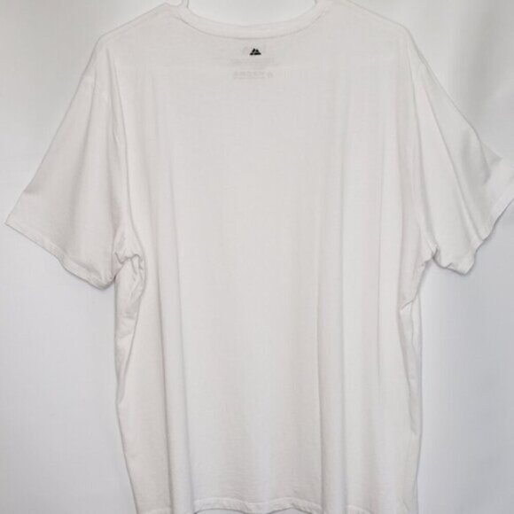 Danish Endurables White Short Sleeve Tee Classic Organic Cotton Modal Men's XXL - Picture 3 of 10